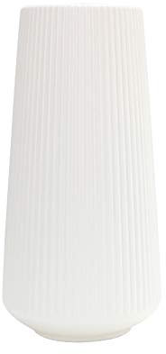 YSoutstripdu Vase de fleurs nordiques en plastique pour bouquets séchés - Décoration de maison ou de bureau - Blanc laiteux