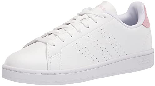 adidas Baskets Advantage pour Homme, Blanc Aero Rose, 40 2/3 EU