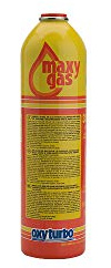 OXYTURBO Cartuccia BOMBOLA di Ricambio Maxy Gas X Turbo Set 90 TURBOSET Attacco 7/16 Universale