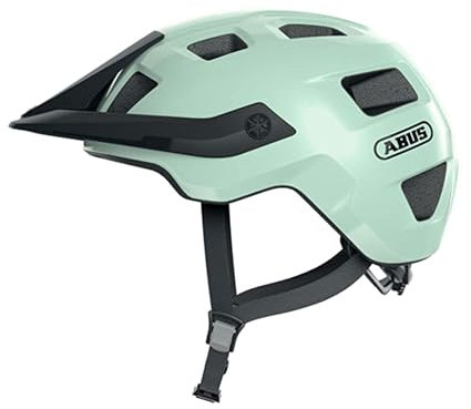 ABUS MTB-Helm MoTrip - Casque de vélo robuste avec visière réglable en hauteur pour VTT - ajustement individuel - unisexe