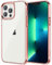 JETech Case for iPhone 13 Pro 6.1-Inch, Shockproof Bumper Cover, Anti-Scratch Clear Back (Rose Gold)