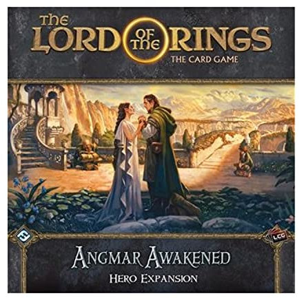 Fantasy Flight Games | Angmar Awakened Hero Erweiterung: Herr der Ringe LCG | Kartenspiel | Alter 14+ | 1-4 Spieler | 30-120 Minuten Spielzeit, FFGMEC107