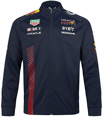 Red Bull Racing Veste Softshell F1 Team Formula Officiel Formule 1 - Bleu - L