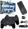 KINMRIS Retro Konsole Spielekonsole 40000 Spiele 4K USB Wireless 18 klassischen Emulatoren, Retrolink Videospielkonsole HDMI-kompatible Videospiel-Sticks