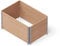 Upyard GardenBox 3er-Set - modernes Hochbeet aus Palettenrahmen - modulares Paletten-Hochbeete aus Holz für Garten und Terrasse - PEFC-Zertifiziert, 120x80x58,5, Braun