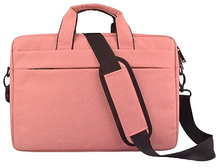 TienNewBorsa Per Laptop Borsa A Tracolla Asus Laptop Liner Bag Apple Macbook Huawei Pro (Rosa,14 Pollici)