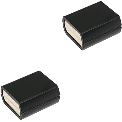 Holibanna Manschettenknöpfe Schachtel 2st Schmuckkästchen Manschettenknöpfe Dose Für Manschettenknöpfe