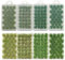 Woohome 120 Stück Static Grass Tuft Schnee Statische Grass Statische Grasbüschel, Scenics Gras Grasbüschel für Miniatur Tabletop Spiele Modelleisenbahn
