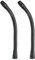 PATIKIL 10 Microphone Gooseneck, 2Pcs 5/8-27 Thread Metal Universal Hose Flexible Arm Gooseneck Tube Extension for Multifunction DIY, Black