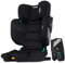 Jovikids Faltbar Kindersitz mit ISOFIX, i-Size R129 Kinderautositze ca. 3-12 Jahre (100-150cm), Kindersitzerhöhung mit Rückenlehne, Geeignet für Reisen (schwarz)