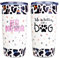 ONEHAUS Geschenke für Freundin, Mama, Weiblich, Thermobecher Edelstahl Kaffeebecher to go Becher mit Deckel 600ml (20 OZ, Dog Mama Geschenke)