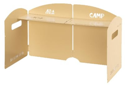 LYEAA Pare-brise pliable ultra léger pour réchaud à gaz de camping avec rangement, déflecteur d'air portable pour cuisine en plein air, 1wh2bl1wj6rj2nm8ue4