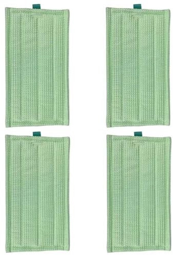 4 Stück Mikrofaser-Wischtuch-Pad, waschbare Reinigungstücher für Vorwerk Tiger Kobold SP600 SP600S MF600 Staubsauger Ersatz