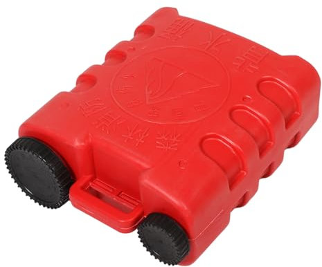 Roter Wassereimer für Feuerwehrleute, 20l Rucksackdesign