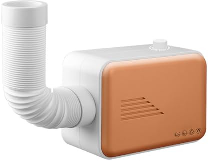 PP-Vic Portable Electric Clothes Dryer for Pets, Apartment Clothes Dryer, Quiet Clothes and Shoes Warmer, Energy Efficient Washer Dryer,Marron