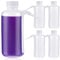 Luobannm 5 Pieces Communion Cup Filler No Drip Squeeze Bottle Communion Juice Dispenser with Side Straw Church Bottle 17 Oz
