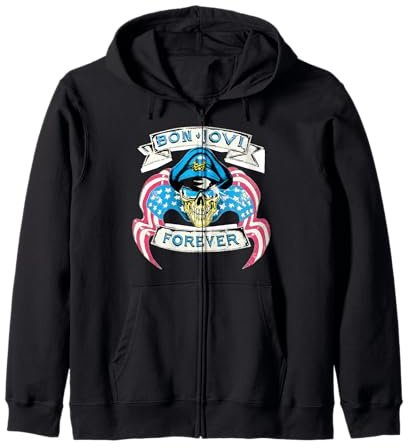 Bon Jovi Hard Rock Band Forever Album Official Kapuzenjacke