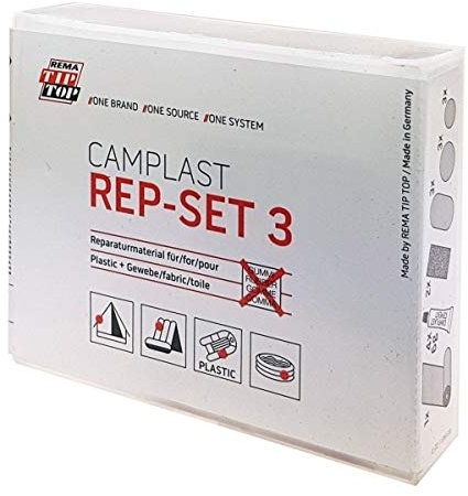 TIP TOP Rep-Set Camplast Maxi PVC, transparent