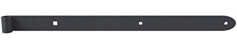 Alberts 314033 Ladenband Ovado | verzinkt, graphitgrau kunststoffbeschichtet | Rollen Ø16 mm | Größe 600 x 40 mm