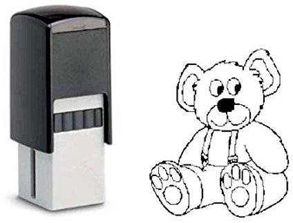 Bonuskartenstempel TEDDY - Stempel 10 x 10 mm