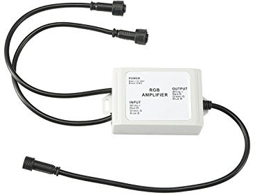 4 pin Netzteil Signal Verstärker Transformator Signal Booster Wasserdicht für Veränderbare RGB Farbe LED Deck Licht Kits