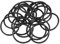 sourcing map 20 Stück O Ring Dichtung 22 mm x 26 mm x 2 mm Metrische Nitrilkautschuk Dichtungsringe Gummi Dichtungen für Sahnespender Poolpumpe Schnellkupplung Umfülladapter Wasserschlauch