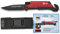 Navaja K25 Pedernal/Linterna 9 cm para Caza, Pesca, Camping, Outdoor, Supervivencia y Bushcraft K25 19451 + Portabotellas de regalo