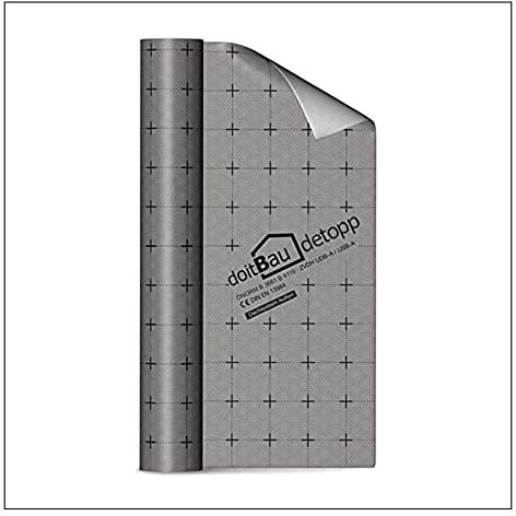 doitBau Detopp - Lámina de tejado (160 g/m2, 1,6 m de ancho, 50 m de longitud, 80 m2)