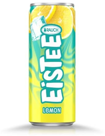 24 Dosen Rauch Eistee Zitrone a 0,33 L inc. EINWEG Pfand