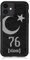 aina Kompatibel mit iPhone 12 Pro Hülle Leder Case Schwarz Türkei Flagge 76 Igdir Lederhülle Cover Türkiye Handyhülle