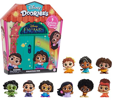 Just Play Disney Doorables Encanto Collection Peek, Blind Bag Collectible Figures, Kids Toys for Ages 5 Up, Kids Toys for Ages 5 Up, Multicolor (44708)
