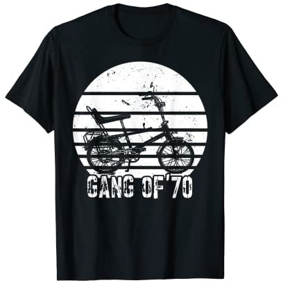 High Riser Bike Chopper 70s Hipster Birthday 1970 Vintage T-Shirt
