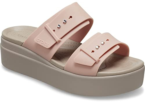 Crocs Brooklyn Buckle LowWdg Pale Blush