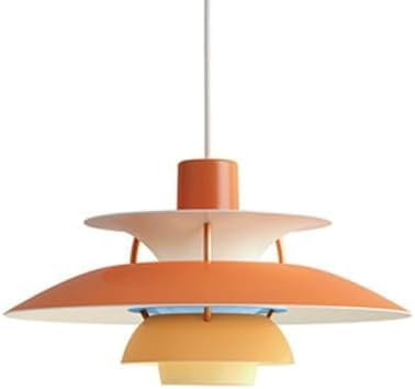 Esstisch Nordic Pendelleuchte, Industrielle Aluminium Wohnzimmerlampe Pendellampe, E27, Moderne klassisch Esstischlampe Hängelampe für Loft Cafe Bar Wohnzimmer Schlafzimmer, Höhenverstellbar (E,40CM)