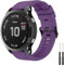Bracelet de Montre pour Garmin Fenix 6/6 Pro/5/5 Plus/7, Forerunner 935/945, Approach S60, Quatix 5 - QuickFit 22mm Remplacement (Violet Foncé)