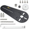 Circle Cutting Jig for Electric Hand Trimmer, Woodworking Circle Groove Wood Router Milling Circle Trimming Machine Woodworking Tools DIY Accessories (Type C)