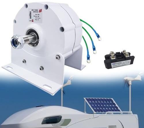 Permanentmagnetgenerator, niedrige 600 U/min, 8000 W, 9000 W, 10000, 12000 W, kleiner Permanentmagnetgenerator, Wechselstrom-Lichtmaschine für Wind-/Wasserturbine,12V-12000