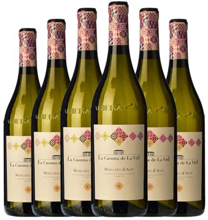 Lagar de Isilla La Casona de la Vid Moscato Blanco Moscato d'Asti 75 cl Vino blanco (Caja de 6 Botellas de 75 cl)
