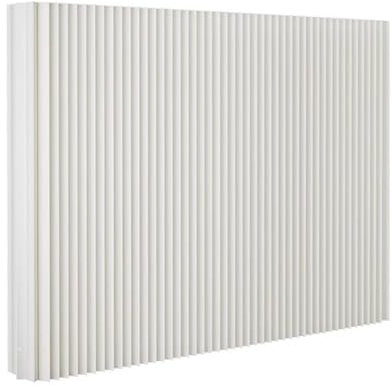 JCWGLY Raumteiler Raumteiler Aus Dicker Pappe, Faltbare Tragbare Sichtschutz Paravent, Moderne Deko-Raumteilerwand, Für Wohnzimmer, Schlafzimmer, Büro, Ankleidezimmer(White,196.8x78.7in)