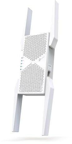 TP-Link Répéteur WiFi 7 Mesh BE9300 Mbps tri-Bande RE655BE, 1 Port 2.5 Gigabit, MU-MIMO, Compatible avec Les Box Internet, Profitez du WiFi 7 sans Changer Votre Box