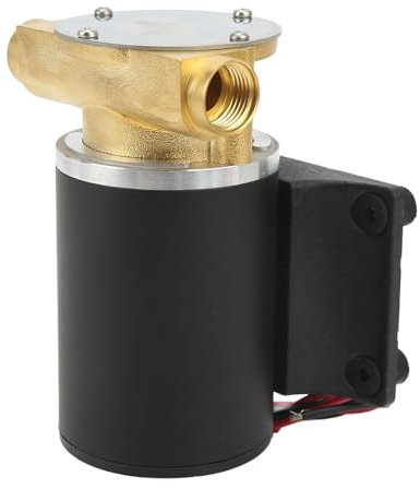 Pompe de Cale Marine Auto-amorçante 6GPM – Pompe à Eau de Mer Haute capacité 12 V/24 V pour évacuer les Eaux de Cale, les Eaux Usées et le Lavage du Pont (24V)