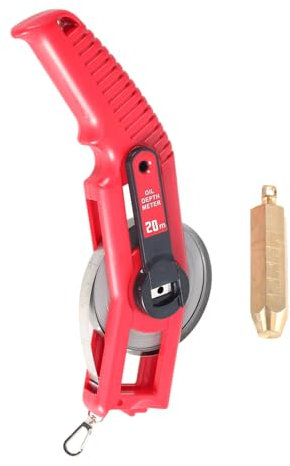 Industrielles Öltank Tiefenmessgerät Mehrere Längen Stahllehre Klare Skala Öltank Regel Einfach Zu Bedienende Nivellierstange