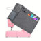 GSDGV Sewing Machine Cover with Storage Pockets, Foldable Dust Cover, Waterproof, PVC, Grey