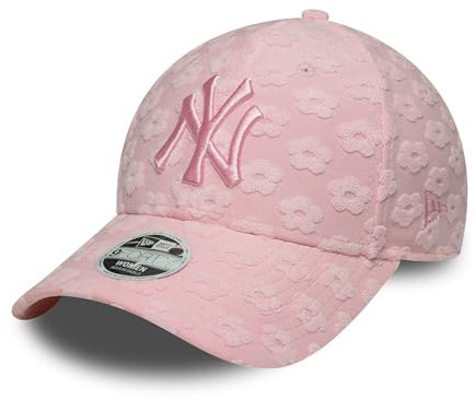 New Era New York Yankees Floral Towelling 9Forty Cap Rose