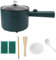 Olla caliente eléctrica, cocina de 1,8 litros para alimentos antiadherente de grado 2 a temperatura mini olla Ramen para caliente rápida 1 8 l modo 6 funciones largas asa Casa Europea 220 V olla