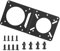 Small PC Host Monitor Hanging Bracket VESA Holder Rack Mounting VESA Mount Extender Adjustable Computer Mounting Bracket
