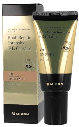 MIZON Snail Repair Intensive BB Cream #21 SPF50 50 ml - BB cream with snail mucus