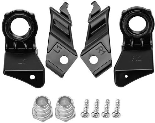 Fit4drive 1K0998225 Scheinwerferhalter Reparatursatz Scheinwerfer Halterung für Volkswagen Golf V (1K1) Golf V Variant 2003-2009 Jetta III (1K2) 2004-2010 1K0998226 Links und Rechts
