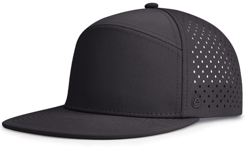 AOPREL Baseball Cap Herren mit Flacher Krempe Wasserabweisend & Atmungsaktiv| Verstellbar Mit Klettverschluss Streetwear Snapback Basecap für Outdoor & Alltag