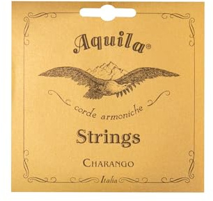 Aquila 2CH Charango oktaviert Set (Light Tension)